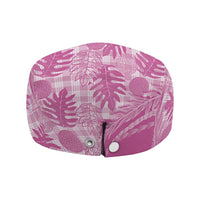 Hawaii Breadfruit Palaka Jeff Hat Omaomao Ulaula Maile Lei - Polynesian Pride