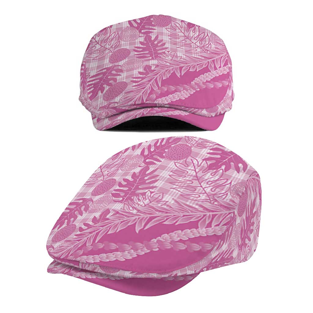 Hawaii Breadfruit Palaka Jeff Hat Omaomao Ulaula Maile Lei - Polynesian Pride