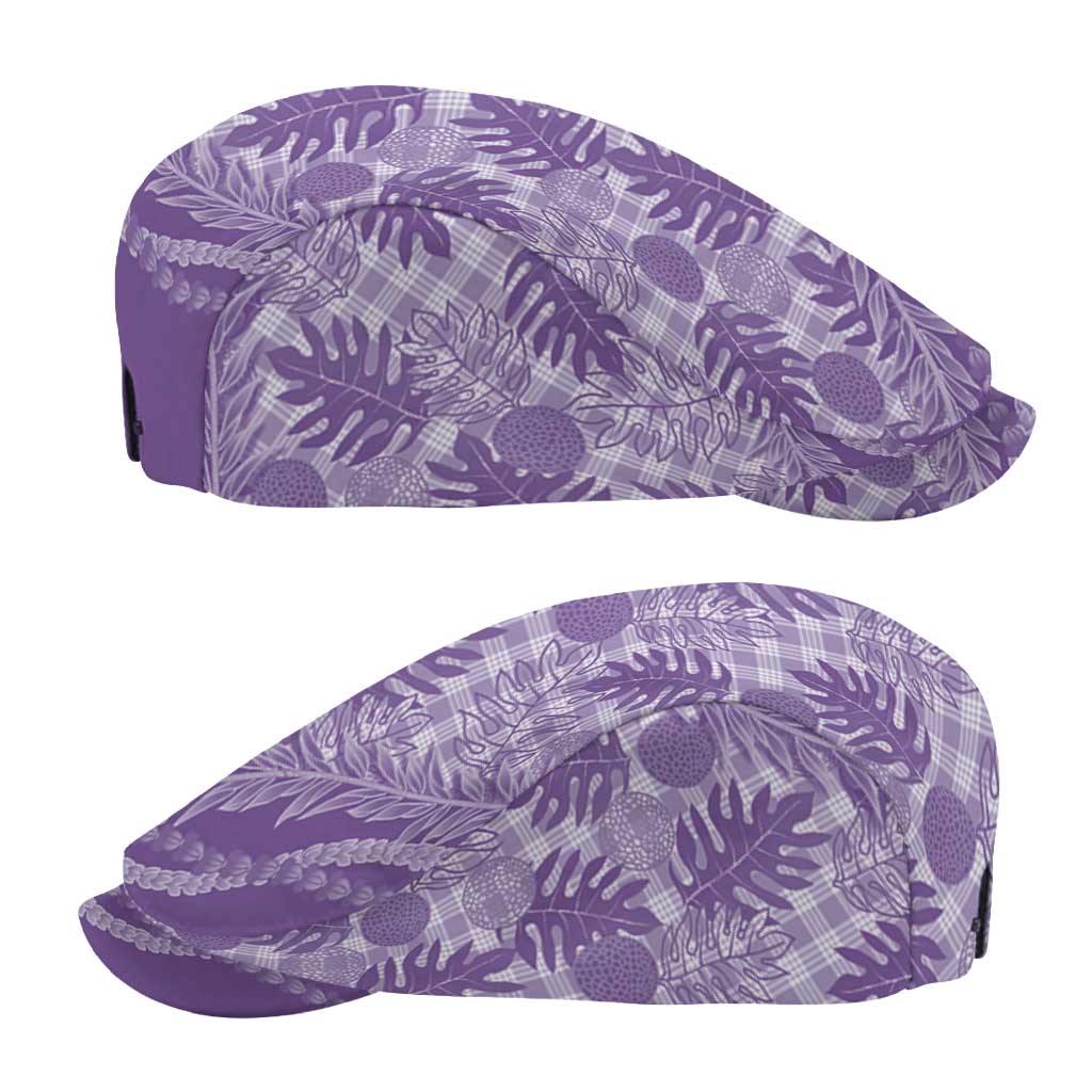 Hawaii Breadfruit Palaka Jeff Hat Poni Maile Lei - Polynesian Pride