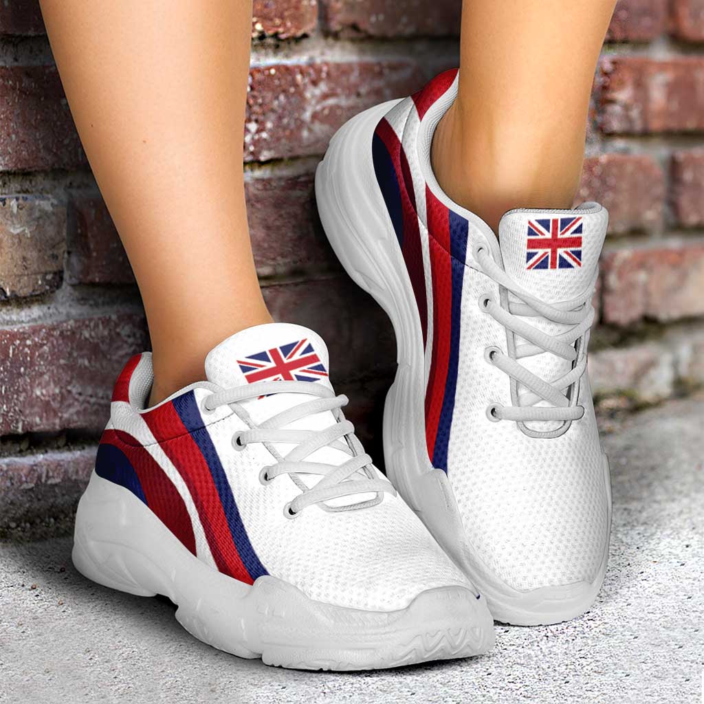 Hawaii Chunky Sneakers Flag-Inspired Curve Style