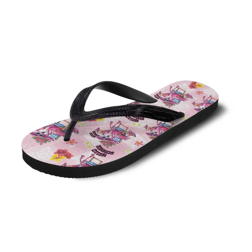 Hawaii Flamingo Hello Summer Flip Flops Hawaiian Quilt Pattern