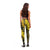Hawaii Oahu Ilima Lei Leggings