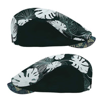 Hawaii Plant Kalo Jeff Hat Hawaiian Tapa Pattern - Polynesian Pride