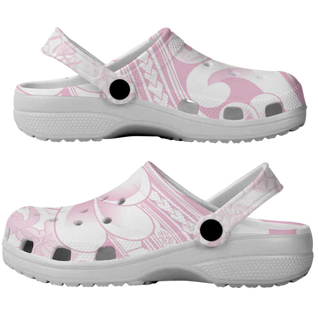 Hawaii Plumeria Lokelani Pikake Lei Clogs Shoes Poni Mama Polynesian Tattoo
