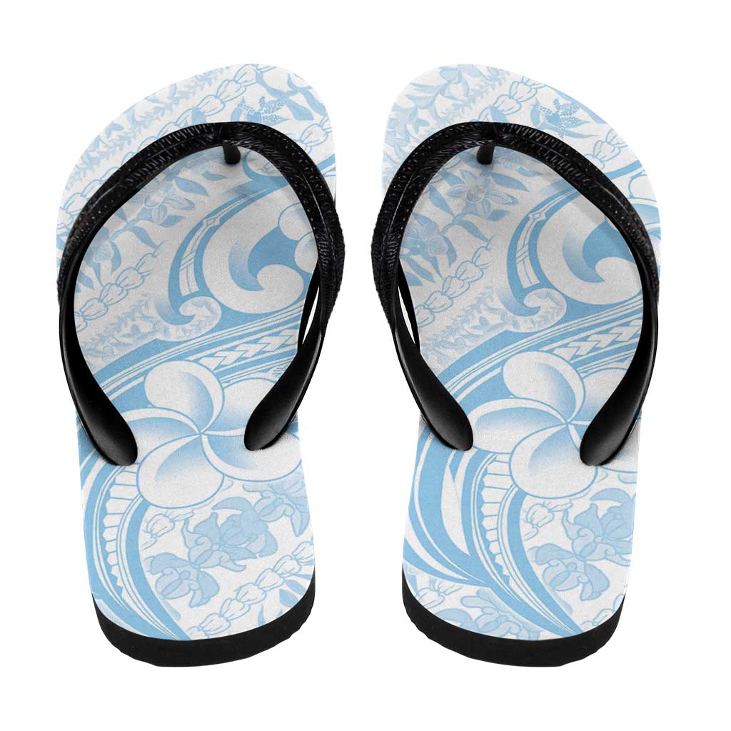 Hawaii Plumeria Lokelani Pikake Lei Flip Flops Uliuli Polynesian Tattoo