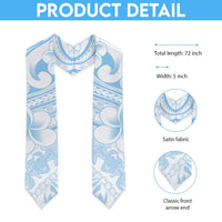 Hawaii Plumeria Lokelani Pikake Lei Graduation Stole Uliuli Polynesian Tattoo