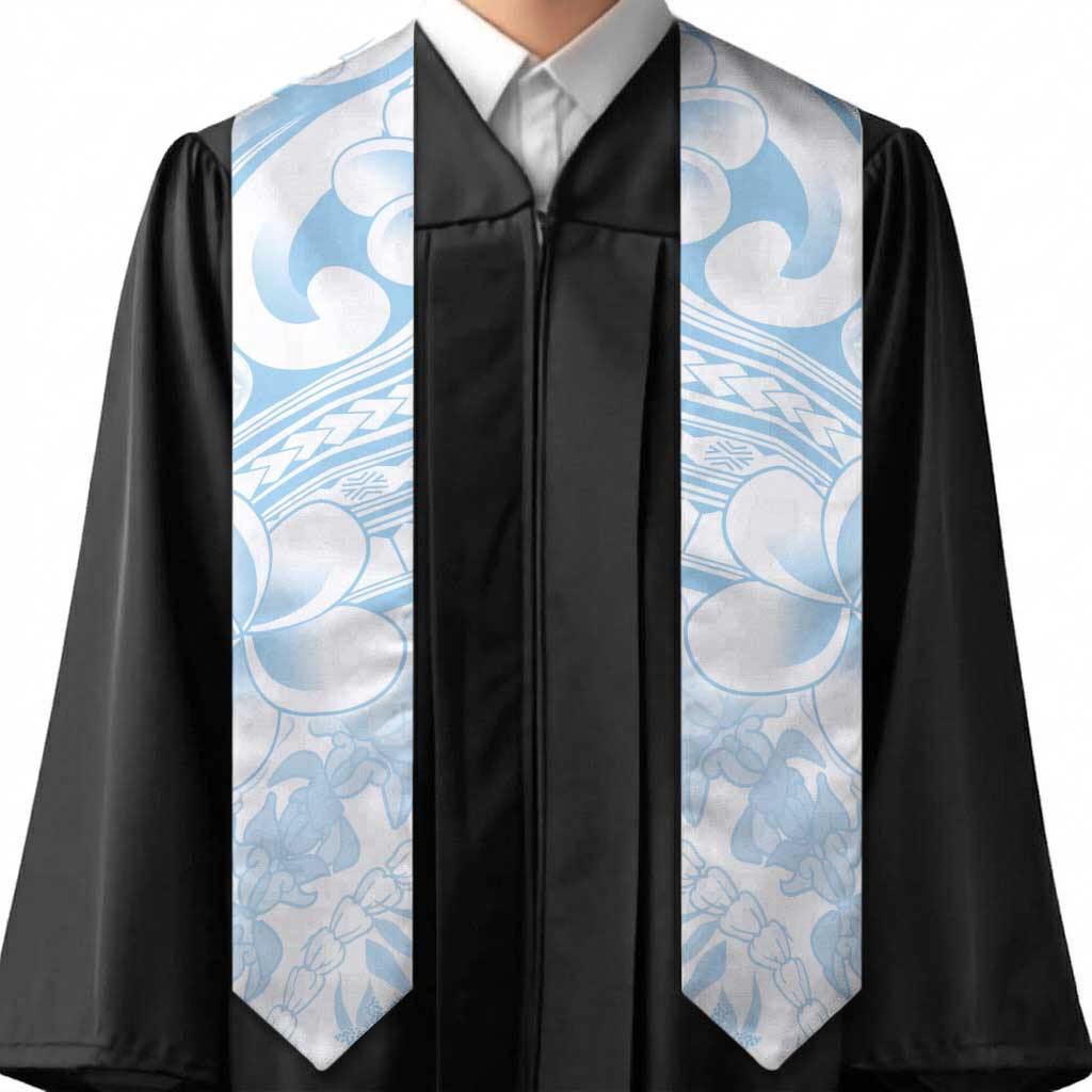 Hawaii Plumeria Lokelani Pikake Lei Graduation Stole Uliuli Polynesian Tattoo