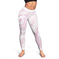 Hawaii Plumeria Lokelani Pikake Lei Leggings Poni Mama Polynesian Tattoo