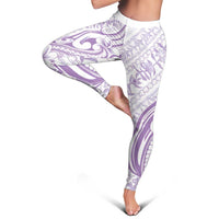 Hawaii Plumeria Lokelani Pikake Lei Leggings Poni Polynesian Tattoo