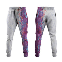 Hawaii Tropical Plant Poni Jogger Pants Vibrant Polynesian Pattern