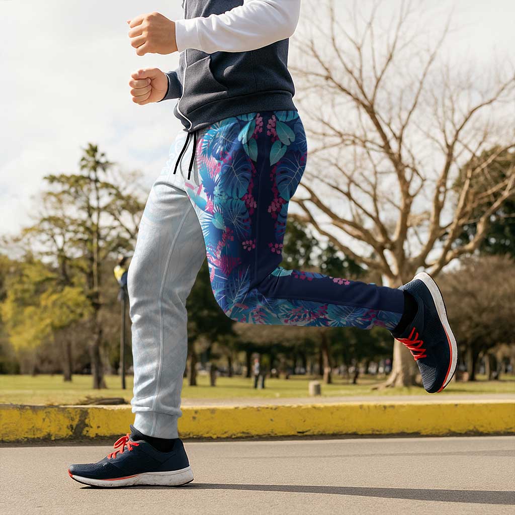 Hawaii Tropical Plant UliUli Jogger Pants Vibrant Polynesian Pattern LT01 - Polynesian Pride