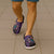 Hawaiian Abstract Sea Turtle Clogs Shoes Polynesian Tapa Art and Kakau Tattoo Purple WaterColor - Polynesian Pride