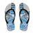 Hawaiian Abstract Sea Turtle Flip Flops Polynesian Tapa Art and Kakau Tattoo White WaterColor - Polynesian Pride