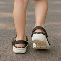 Hawaiian Kakau Art and Hisbiscus Tattoo Clogs Shoes Tribal Pattern-Reggae Style - Polynesian Pride