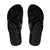 Hawaiian Kakau Art Tattoos Aquaman Style Flip Flops Black Version - Polynesian Pride