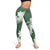 Ia Orana Tahiti Tiare Leggings Sage Green Lei - Polynesian Pride