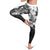 Japanese Irezumi and Hawaiian Polynesian Art Tattoo Leggings Black Color - Polynesian Pride