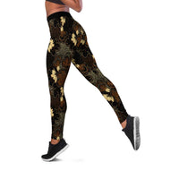 Javanese Batik Semen Leggings Indonesian Traditional Pattern