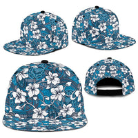 Karakarawa Bula Fiji Snapback Cap Fijian Tapa Seamless Hibiscus - Polynesian Pride