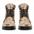 Khaki Palaka Hawaii Cowboy All Season Boots Puakenikeni Lei Paniolo Papale Seamless Vibes - Polynesian Pride