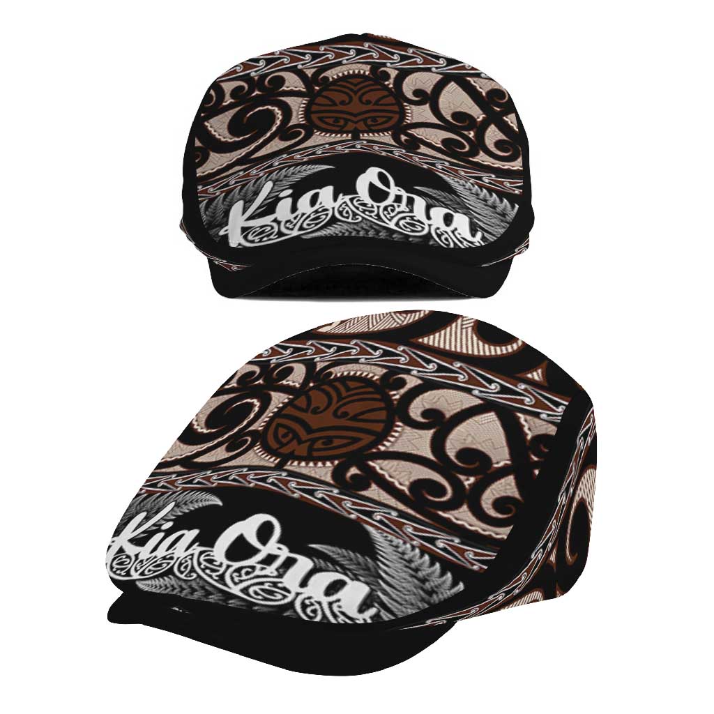 Kia Ora New Zealand Jeff Hat Aotearoa Proud Maori With Silver Fern - Polynesian Pride