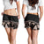 Kia Ora New Zealand Shorts for Women Aotearoa Proud Maori With Silver Fern - Polynesian Pride