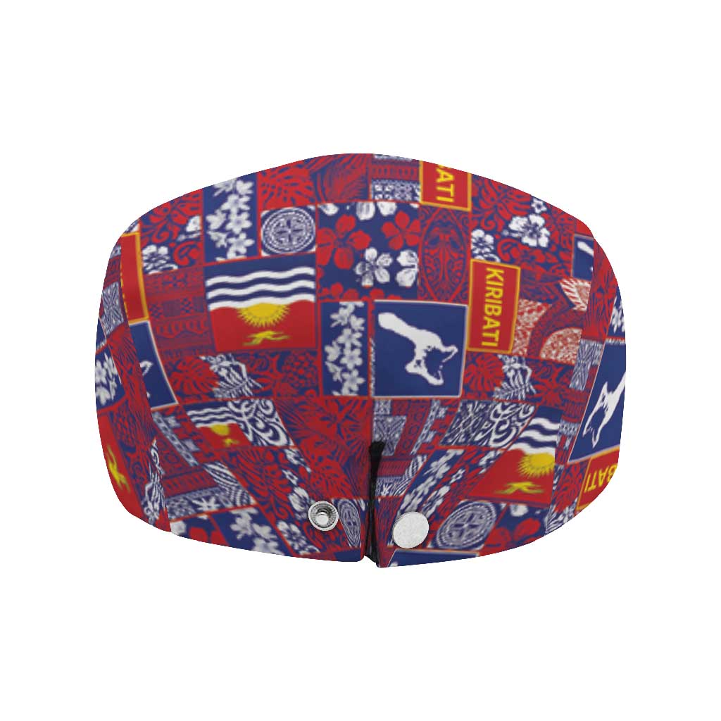 Kiribati Tekeraoi n te Kiritimati Jeff Hat Pacific Patchwork Xmas Vibes - Polynesian Pride