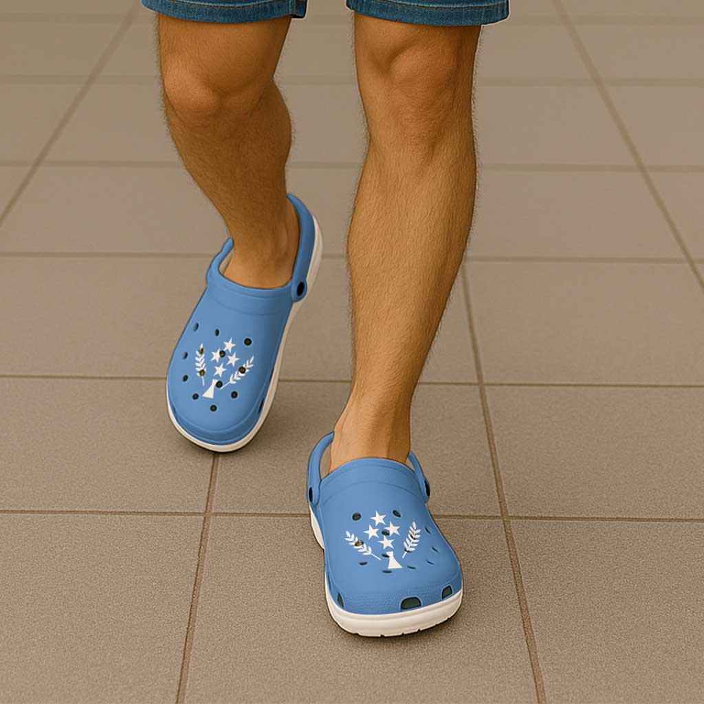 Kosrae Clogs Shoes Heritage Palette Flag-Inspired - Polynesian Pride