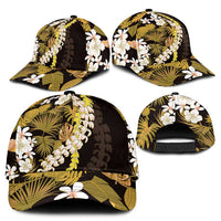 Kula Aloha Hawaii Lei Classic Cap Tropical Flowers Elegant Vibe LT14