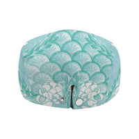 Light Turquoise Mermaid Puakenikeni Maile Lei Jeff Hat LT01 - Polynesian Pride