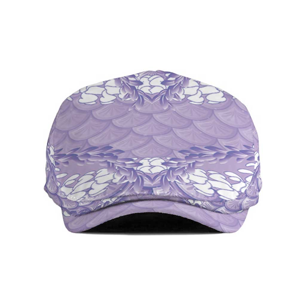 Lilac Mermaid Puakenikeni Maile Lei Jeff Hat
