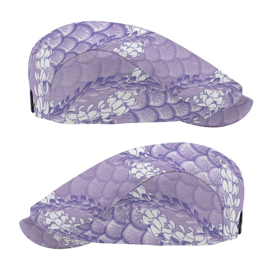Lilac Mermaid Puakenikeni Maile Lei Jeff Hat