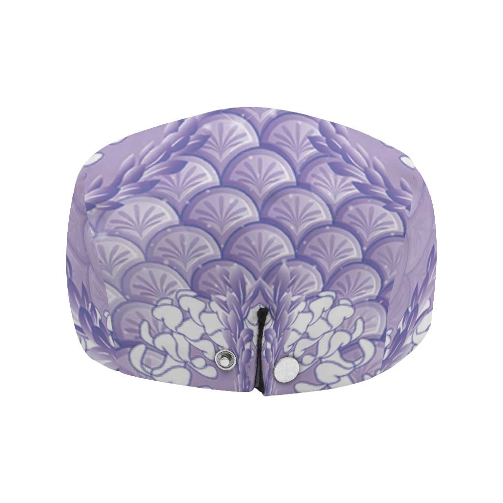 Lilac Mermaid Puakenikeni Maile Lei Jeff Hat