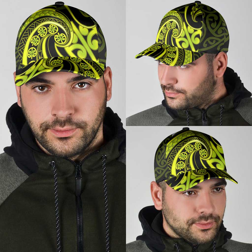 Lime Green New Zealand Mangopare Classic Cap Aotearoa Maori Koru Style LT14