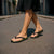 Lime Green Polynesia Flip Flops Plumeria Tropical Leaves Galaxy Polynesian Art - Polynesian Pride