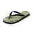 Lime Palaka Hawaii Cowboy Flip Flops Puakenikeni Lei Paniolo Papale Seamless Vibes - Polynesian Pride