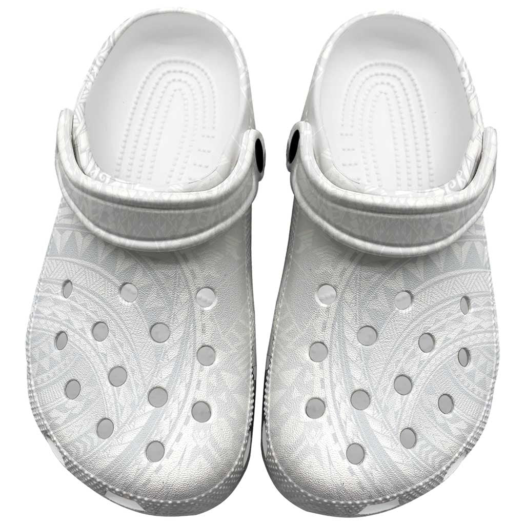Lotu Tamaiti Clogs Shoes Traditional Samoan Art Tattoos - Polynesian Pride