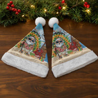 Hawaii Golf Christmas Santa Hat Mele Kalikimaka Funny Golfer Santa - Polynesian Pride