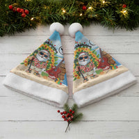 Hawaii Golf Christmas Santa Hat Mele Kalikimaka Funny Golfer Santa - Polynesian Pride