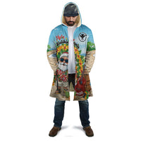 Personalized Hawaii Golf Christmas Cloak Mele Kalikimaka Funny Golfer Santa - Polynesian Pride