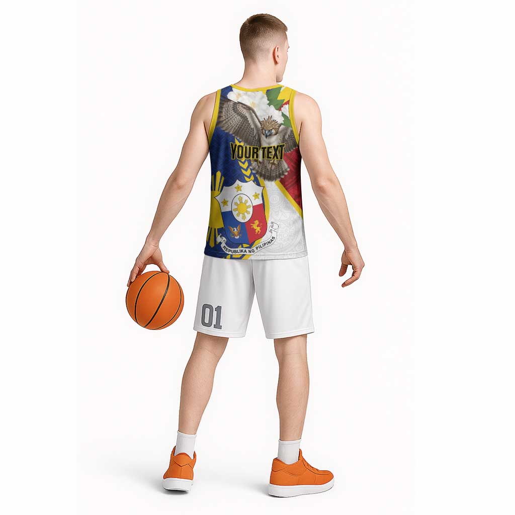 Personalized Philippines Basketball Jersey Filipino Araw ng Kalayaan