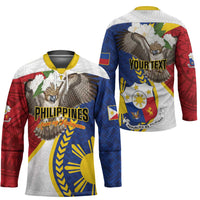 Personalized Philippines Hockey Jersey Filipino Araw ng Kalayaan