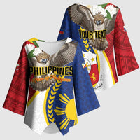 Personalized Philippines Kimono Sleeve Blouse Filipino Araw ng Kalayaan