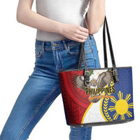 Philippines Leather Tote Bag Filipino Araw ng Kalayaan