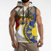Personalized Philippines Sleeveless Hoodie Filipino Araw ng Kalayaan