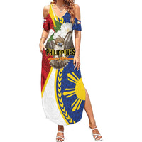 Personalized Philippines Summer Maxi Dress Filipino Araw ng Kalayaan