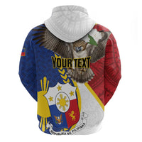Personalized Philippines Zip Hoodie Filipino Araw ng Kalayaan