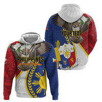 Personalized Philippines Zip Hoodie Filipino Araw ng Kalayaan