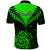 Personalised New Zealand Polo Shirt Aotearoa Maori Kiwi Green Fern LT01 - Polynesian Pride