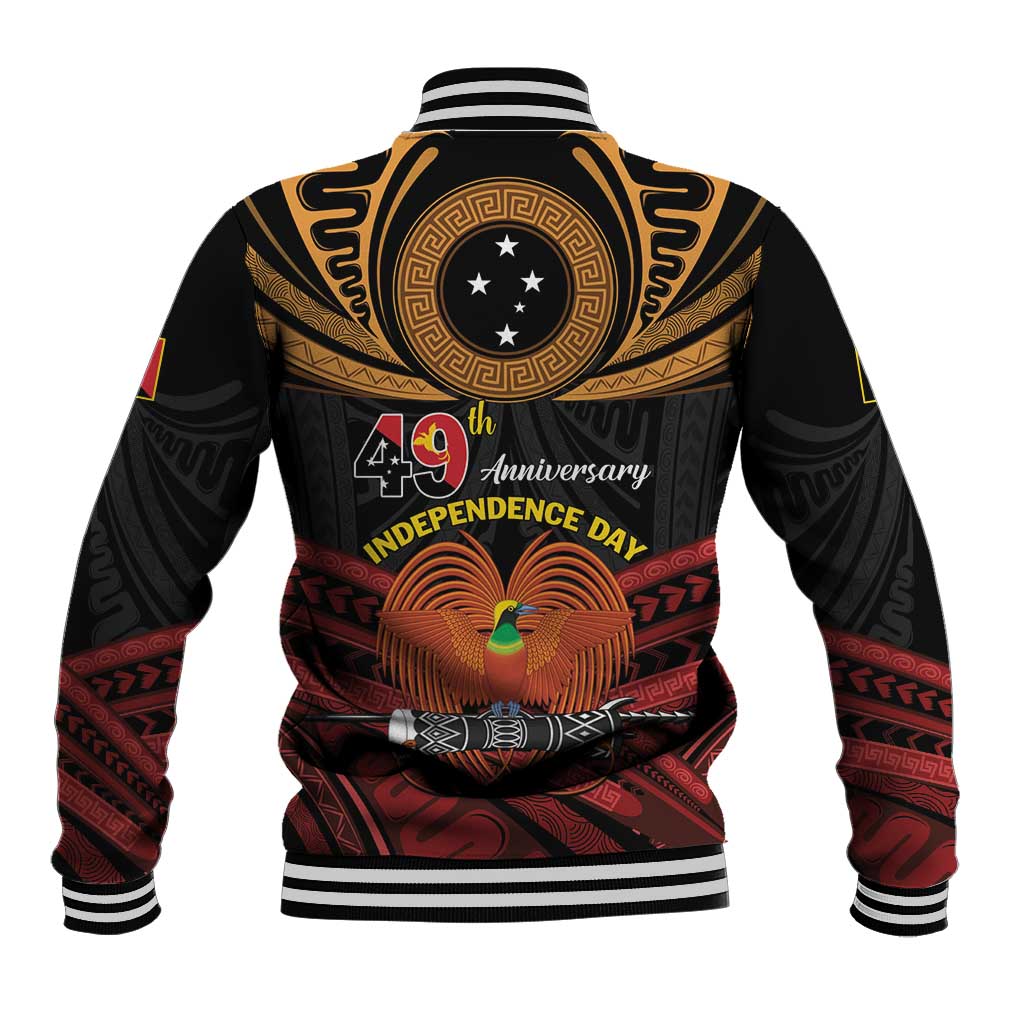Papua New Guinea Bird of Paradise Baseball Jacket 16 September 1975 Independence Day Anniversary